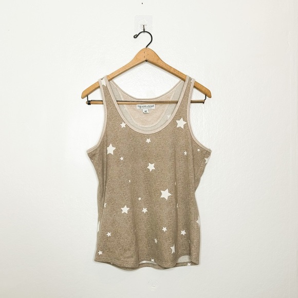 Karen Neuburger‎ Live Love Lounge Cozy Star Tank Top Loungewear Top Medium M - Picture 2 of 6